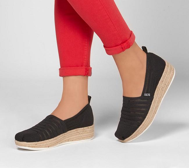 Zapatos con Plataforma Skechers Mujer - Highlights 2.0 Negro MEGHC7046